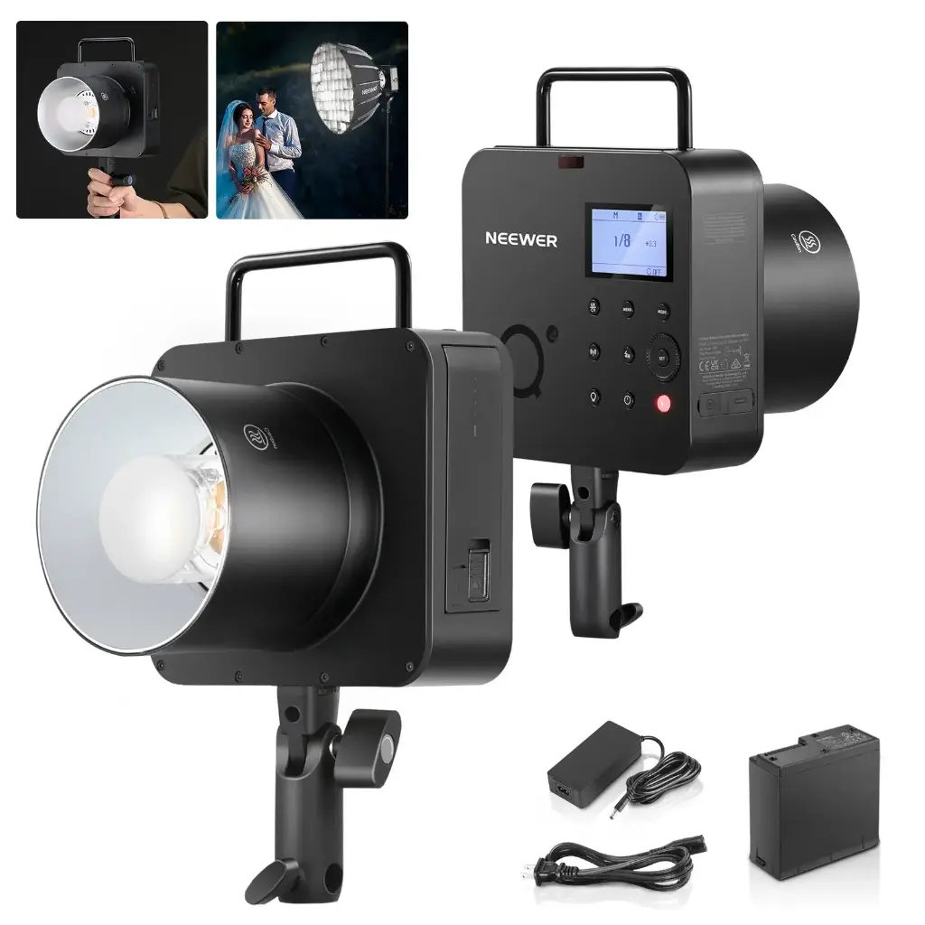 Kit LED Bi-Color Neewer 660 con Soportes y Softbox