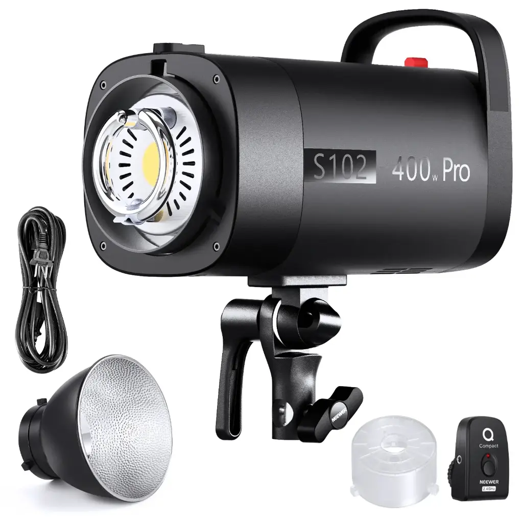 Flash Estudio Neewer S102-400W PRO con Trigger 2.4G