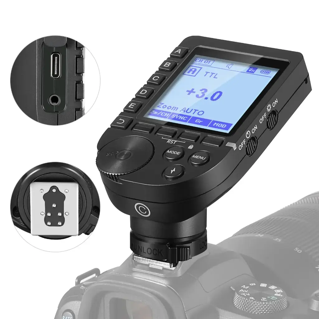 Disparador TTL Neewer QPRO-C Inalámbrico para Canon
