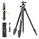 Trípode de Viaje Aluminio Neewer LT07 155 cm con Rótula Bola