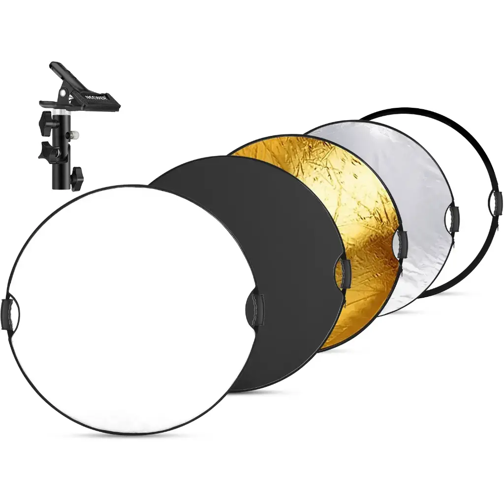 Reflector Neewer RF-110II 110 cm con Abrazadera y Empunadura