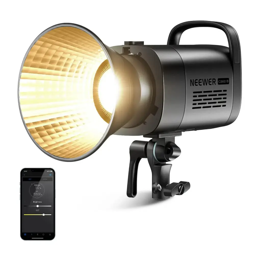 Luz LED Bicolor Neewer CB60B 70W con APP y Control 2.4G