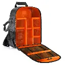 Mochila para cámara NEEWER con interior naranja