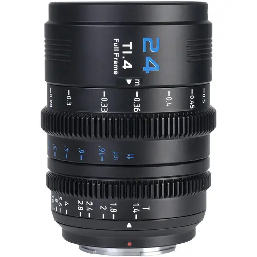 Lente de cine Sirui VP-1 Vision Prime de 24 mm T1.4