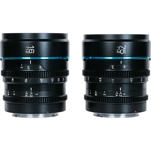 [MS-2SEB] Kit de 2 lentes de cine Sirui Night Walker T1.2 S35