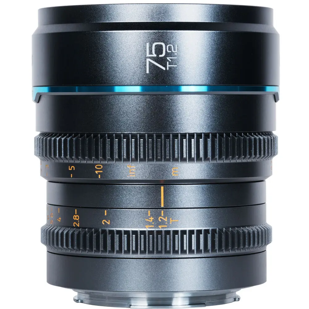 [MS75E-G] Lente Cine Sirui Night Walker 75 mm Gris con Montura Sony E