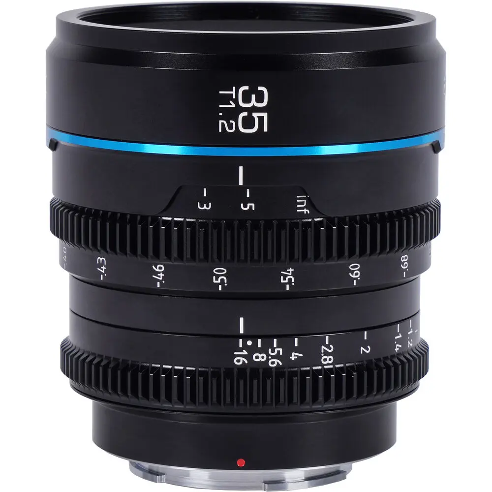 Lente Cine Sirui Night Walker 16 mm T1.2 S35 negro / Lente Cine Sirui Night Walker 16 mm negro con Montura Sony E