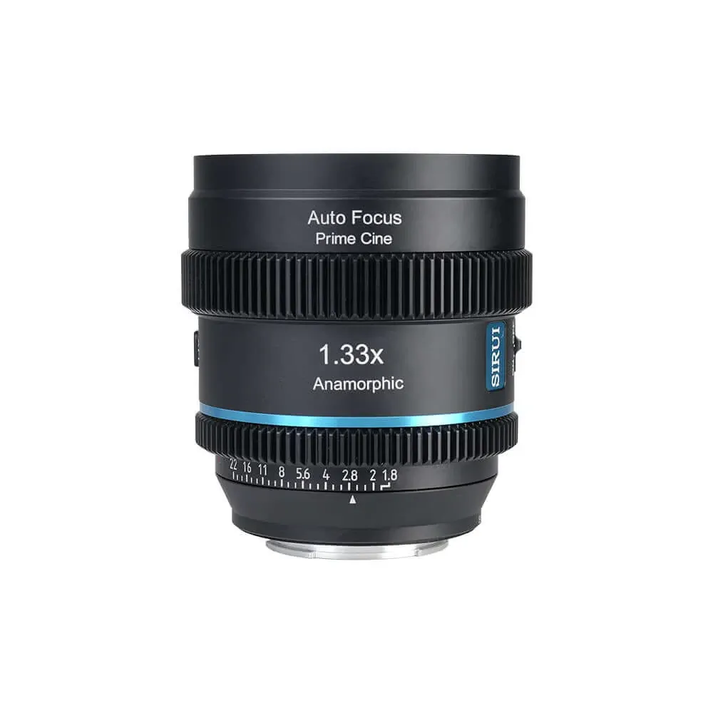 Lente Sirui 20mm T1.8 Autofoco Anamorfico 1.33X