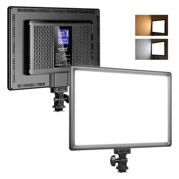 Luz LED de 192 LEDs con Batería de Litio Tipo I (EU) Neewer