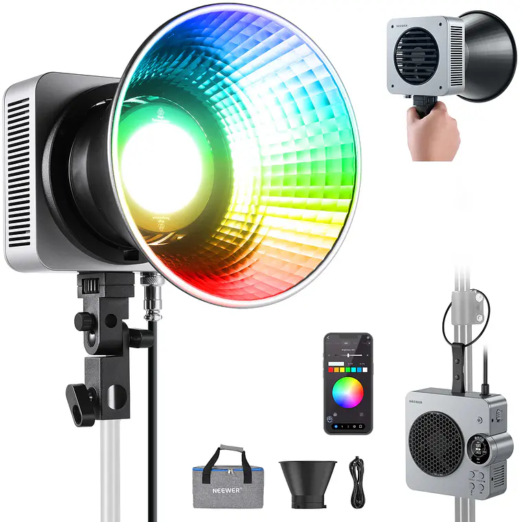 [10106086] Luz RGB de Mano para Video Neewer HS200C (EU)