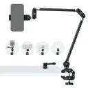 Set de Brazos Mágicos Ajustables de Escritorio de 2 Secciones con Conector GoPro Neewer