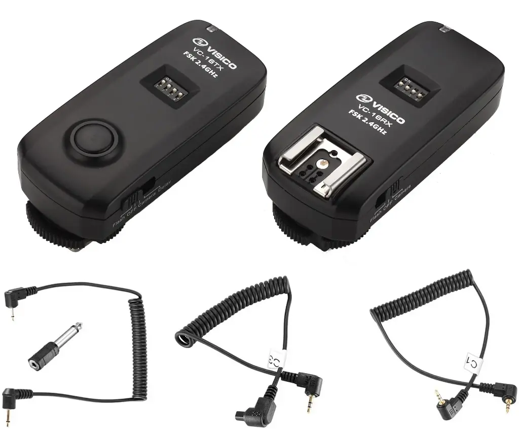 Trigger Transmisor + Receptor Visico VC-16 Canon