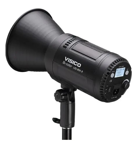 Cañón Led Visico Led-80A II Montura Bowens Bicolor 