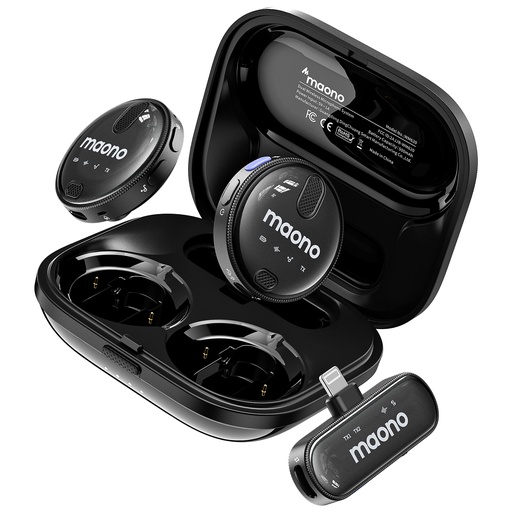 [WM620 PB2] Microfono Lavalier Maono WM620 PB2 doble lightning iphone 