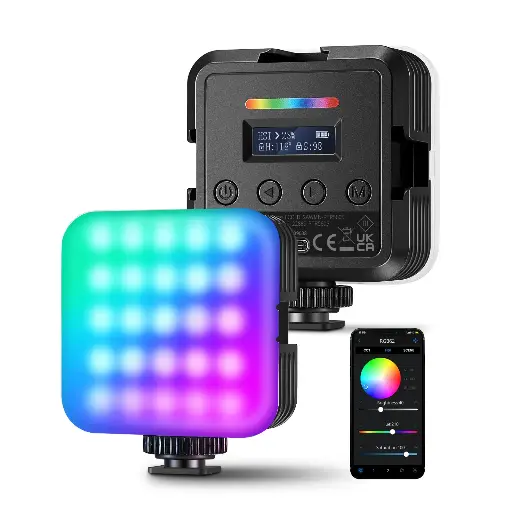 [66603000] Luz de Video RGB Neewer RGB62 con Control por App