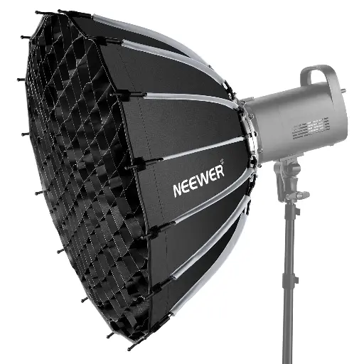 [66601710] Softbox Parabólico Neewer 65 cm Liberación Rápida con Grid