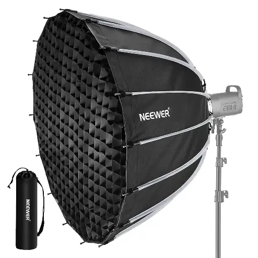 [66602492] Softbox Parabólico Neewer de 120 cm con Grid​