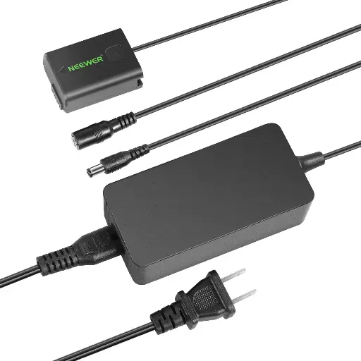 [66601459] Adaptador Neewer AC-PW20 con Acoplador CC para Sony