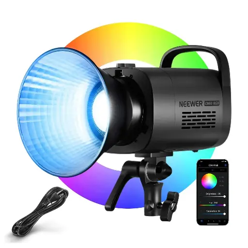 [66601007] Luz RGB COB Neewer CB60 70W con Control 2.4G/App