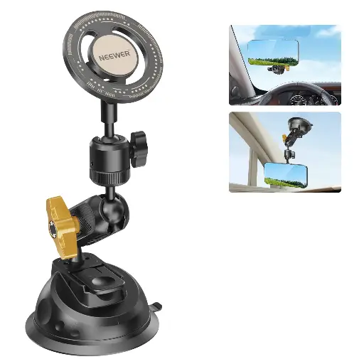 [10104601] Soporte Ventosa Neewer CA030 con Magnético para Teléfonos