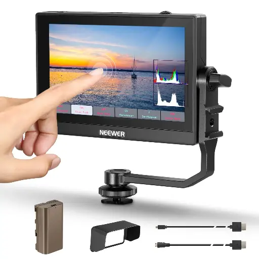 [66603397] Monitor de campo para cámara NEEWER F500 de 5.5 pulgadas