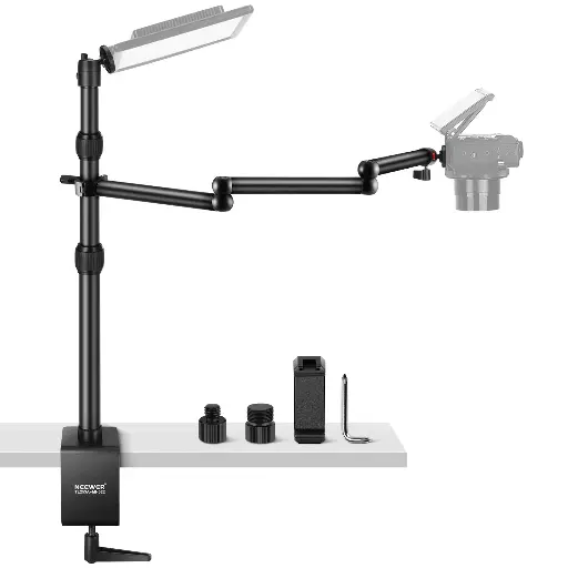 [66602105] Soporte de sobremesa para cámara NEEWER TL253A+MH022