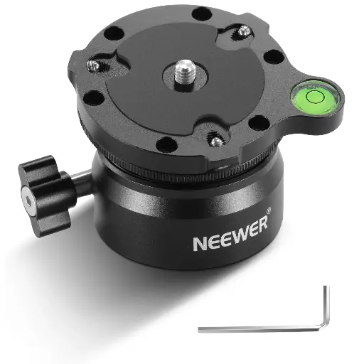 [66603075] Base niveladora de trípode NEEWER GM15 Nivelador de cámara