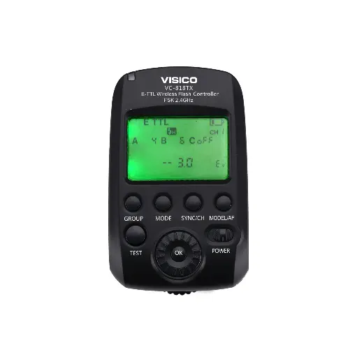 [VC-818TX C] Trigger HSS TTL Visico VC-818 TX Canon