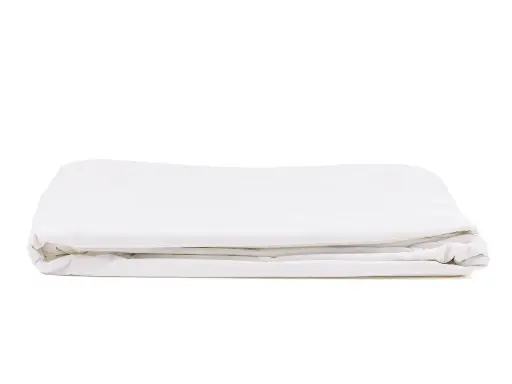 [Mulin White 3x6] Fondo De Tela Muselina Blanco Visico 3x6 mts